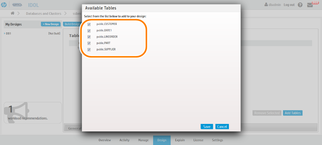 Vertica Management Console - Database Designer_2015-11-16_19-08-47