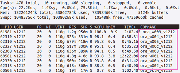 ポピュレーション中のOS稼働状況 