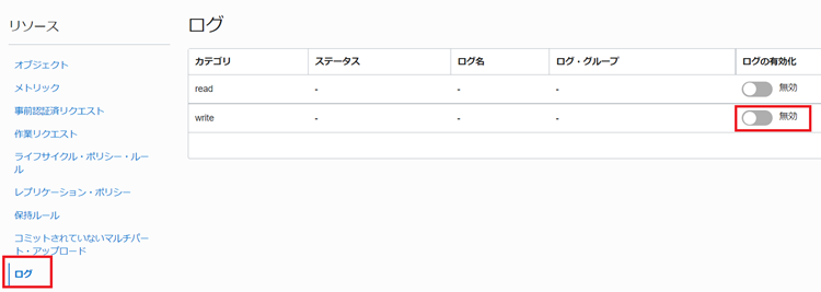 オブジェクト・ストレージの操作1
