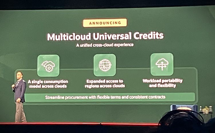 「Multicloud Universal Credits」の発表