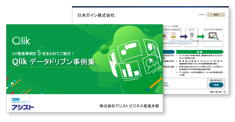 Qlikデータドリブン事例集