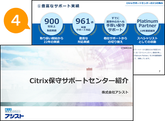 Citrix保守サポートセンター紹介資料